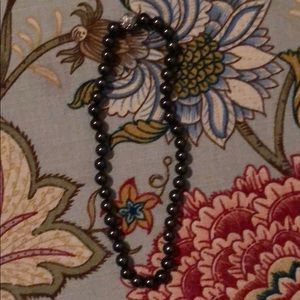 Ralph Lauren Black Pearl Necklace